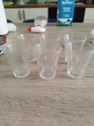 6 Bicchierini Duralex Vetro Trasparente