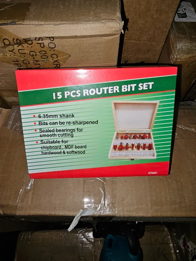 Caja de fresas para madera