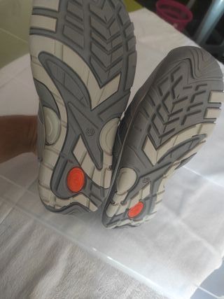 Sandalias Trekking Gris/Turquesa Talla 39