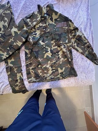 Uniforme camuflaje Airsoft Caza talla 2L