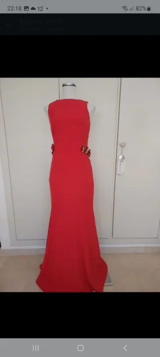Vestido de fiesta rojo