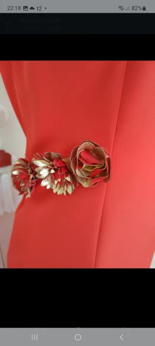 Vestido de fiesta rojo