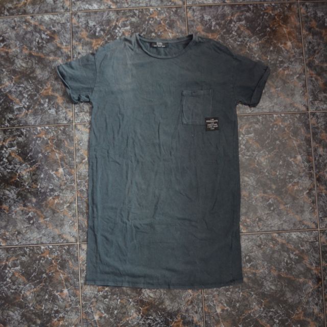 Camiseta Bershka Negra Talla M