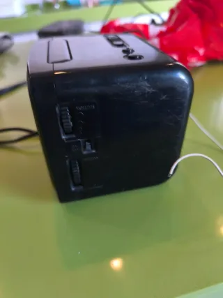 Sony ICF-120 Radio Despertador Negro