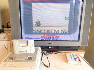 Super famicom one chip + maletin + super gameboy