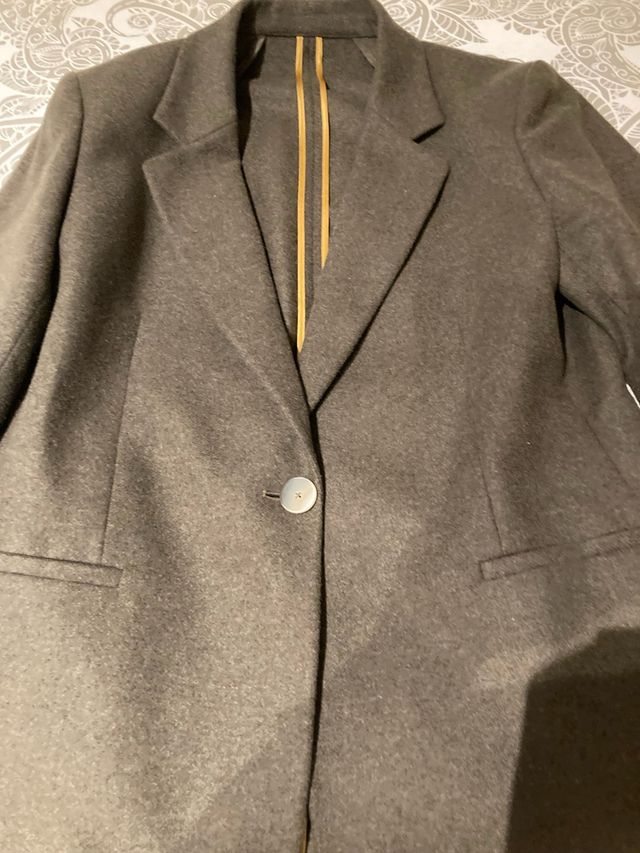 Chaqueta de lana marron, Maximo Dutty Italiano