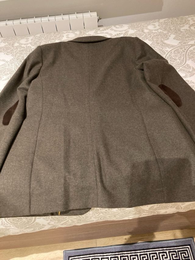 Chaqueta de lana marron, Maximo Dutty Italiano