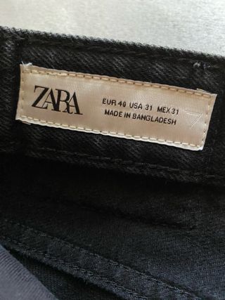 Jeans neri Zara