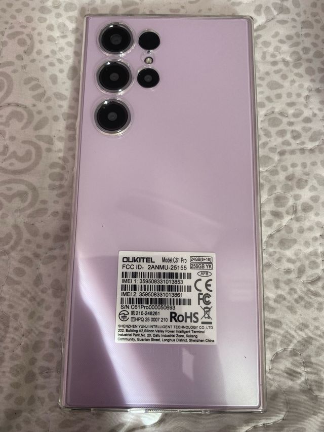 Móvil Oukitel C61 Pro Dorado