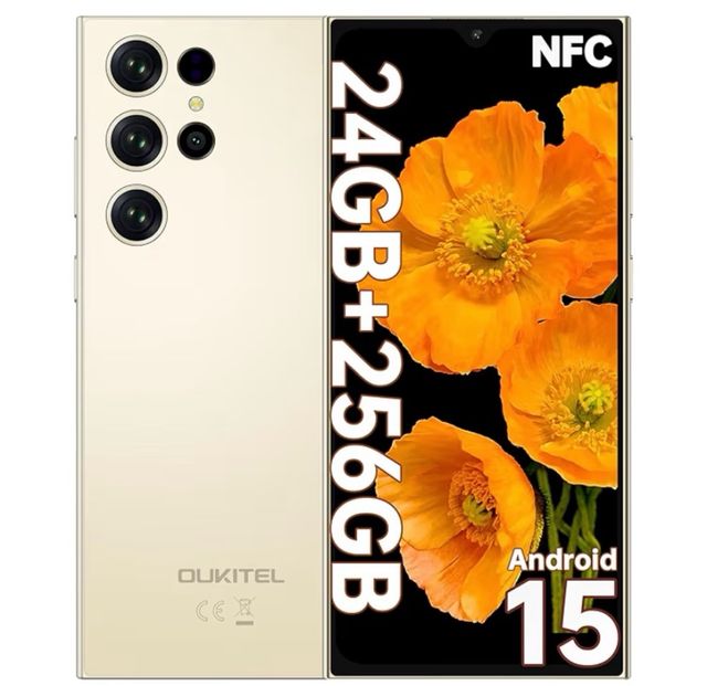 Móvil Oukitel C61 Pro Dorado