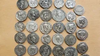 Lote 45 Monedas Denarios Romanos