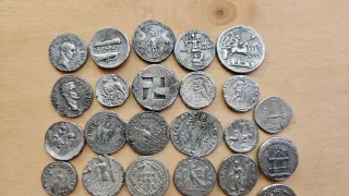 Lote 45 Monedas Denarios Romanos