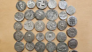 Lote 45 Monedas Denarios Romanos