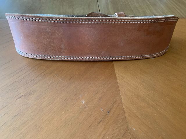 Cinturón culturismo piel casa Salter