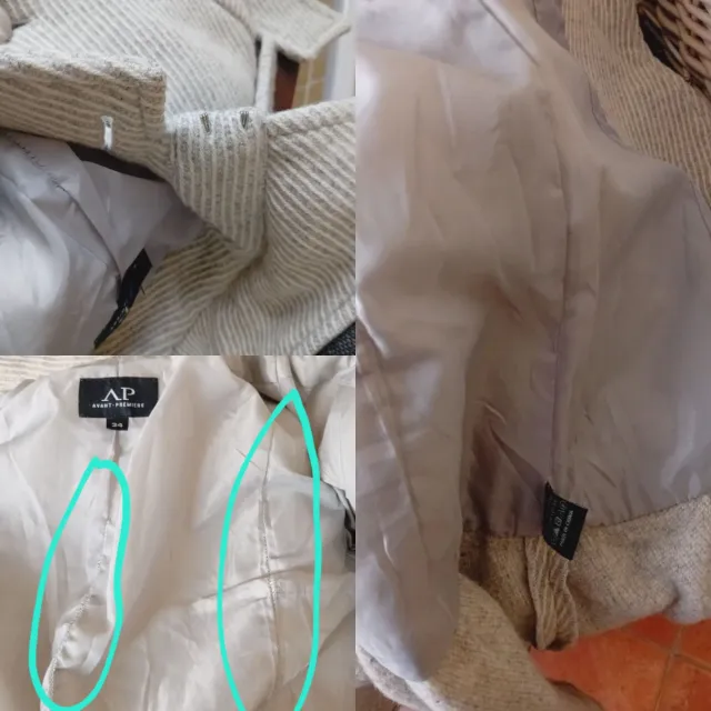 Cappotto grigio stile lolita sfiancato con cintura