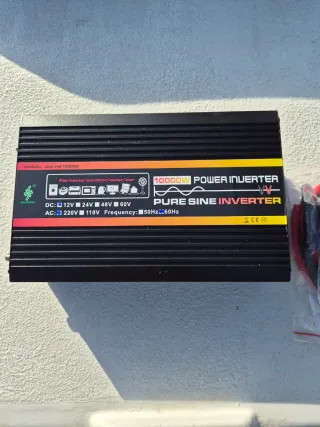 Inversor de Corriente Pura Onda Senoidal 12V a 220