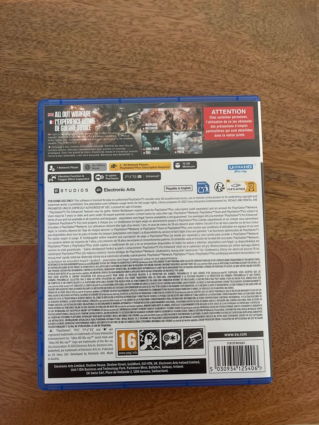 Battlefield 6 PS5 - Como nuevo