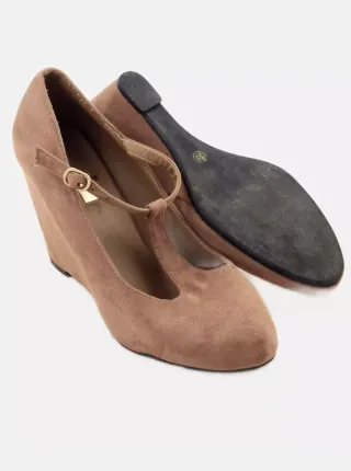 Zapatos Buonarotti Talla 38 Beige/Marrón