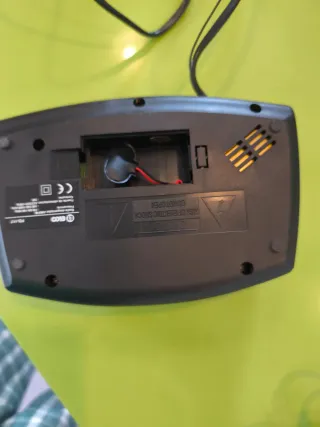 Radio Despertador Gris Plata