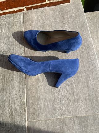 Zapatos de tacón azules OTTO talla 41