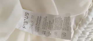 Traje marinero comunión blanco y negro talla 12