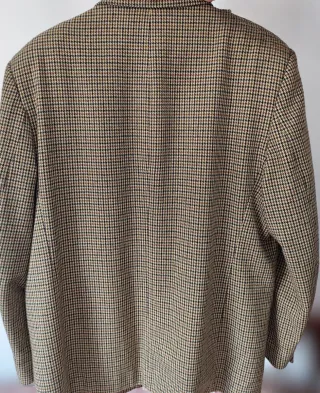 Chaqueta de pata de gallo.