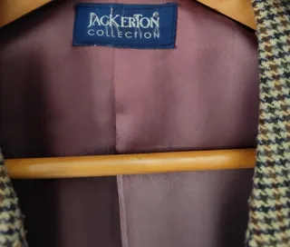 Chaqueta de pata de gallo.