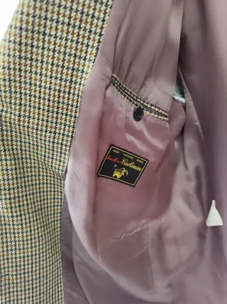 Chaqueta de pata de gallo.