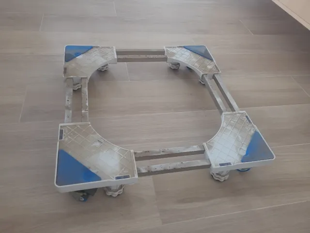Soporte o base móvil lavadora/secadora