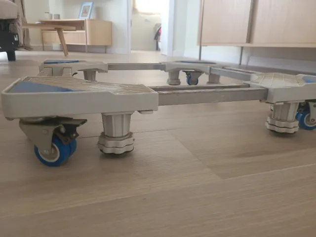 Soporte o base móvil lavadora/secadora