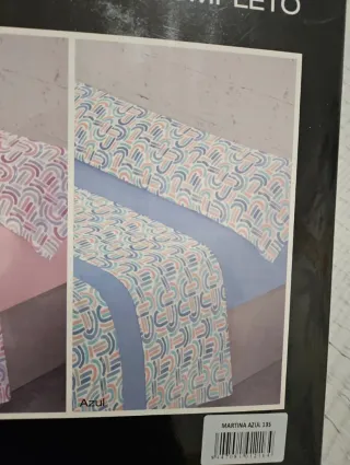 Juego de sábanas completo Paola 135cm