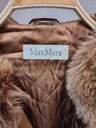 Abrigo Max Mara Lana Virgen y Cashmere