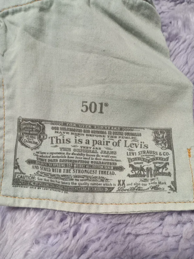 Levi's 501 Original W33 L30 Jeans. De Hombre.