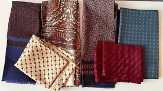 Pack 6 pañuelos caballero estampados