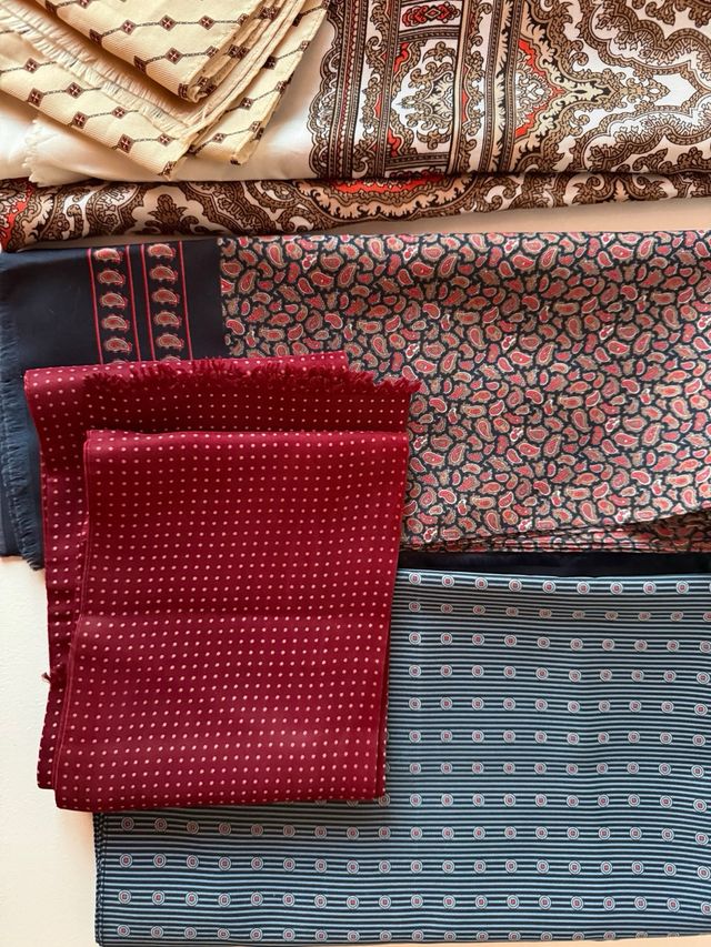 Pack 6 pañuelos caballero estampados