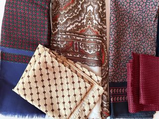 Pack 6 pañuelos caballero estampados