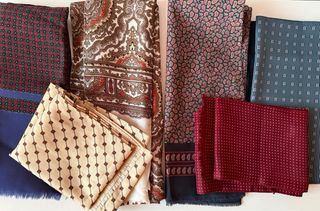 Pack 6 pañuelos caballero estampados