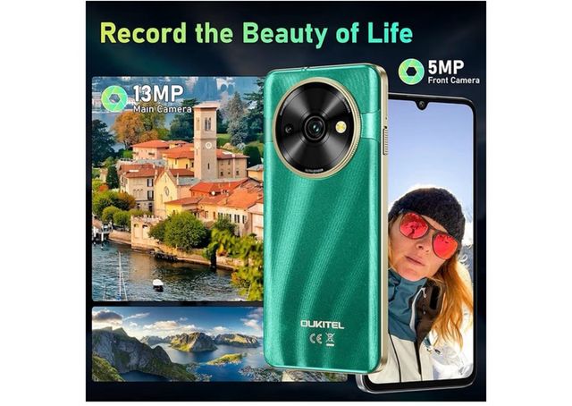 Oukitel C59 Móvil 16GB RAM + 128GB ROM