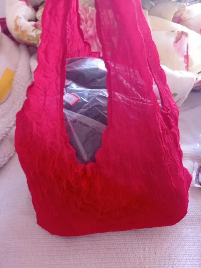 Bolso Mágico Rojo Expandible