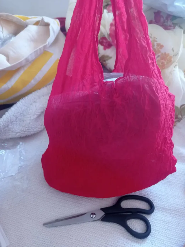 Bolso Mágico Rojo Expandible