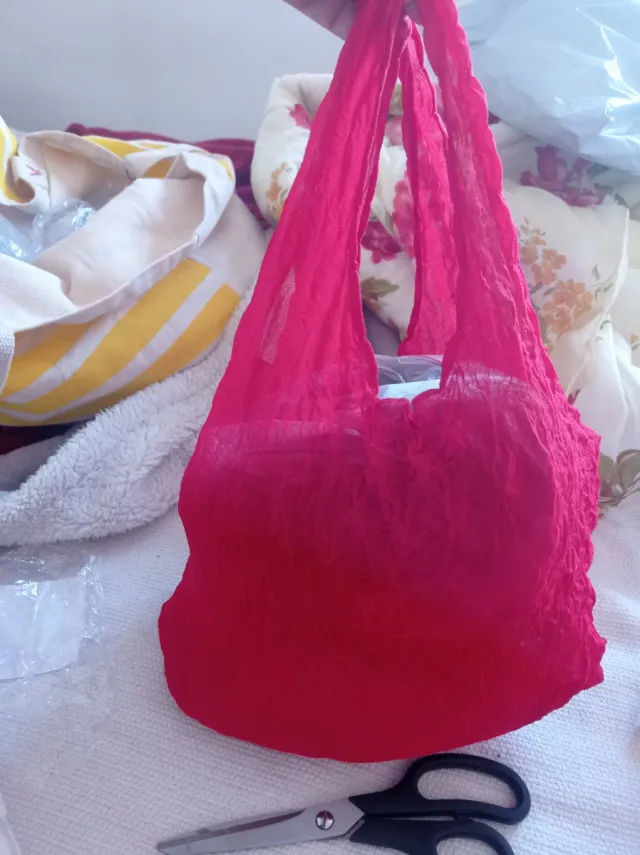Bolso Mágico Rojo Expandible