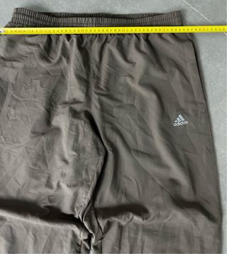 Pantalones Adidas Marrones Y2K Talla L