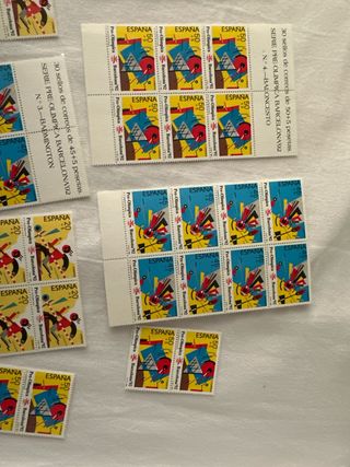 Sellos Barcelona 92 - Lotes y Parejas