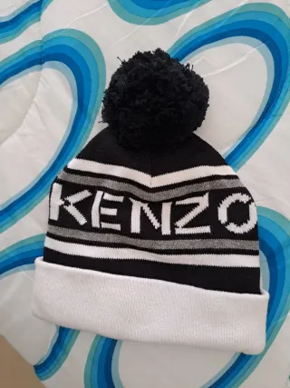Cappellino Kenzo nero e bianco 3-4 anni
