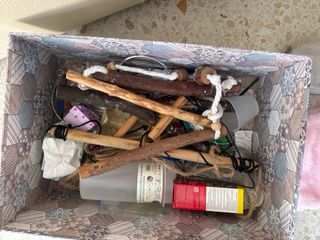 Jaula para pájaros y accesorios