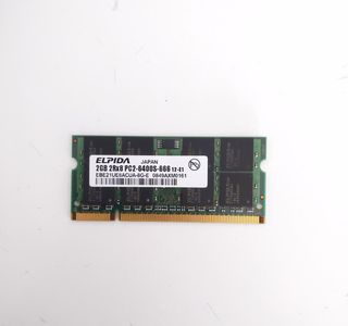 Elpida 2GB DDR2 PC2-6400S 666MHz ENVIO GRATIS