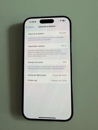 iPhone 15 Pro 128GB Negro