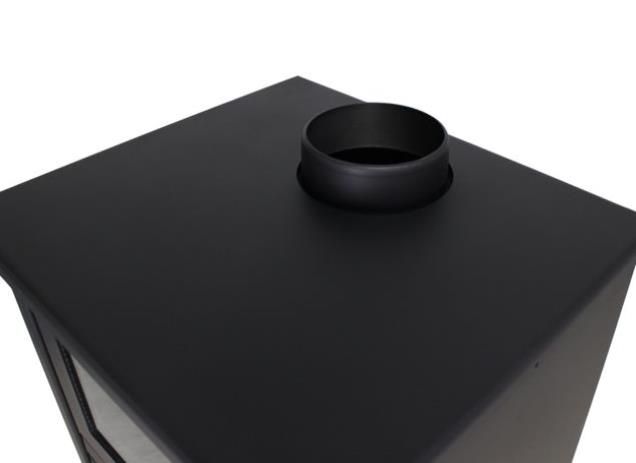 Estufa Leña Horno  Lux 9,7 kW Nueva VIC1024