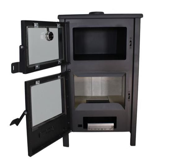 Estufa Leña Horno  Lux 9,7 kW Nueva VIC1024