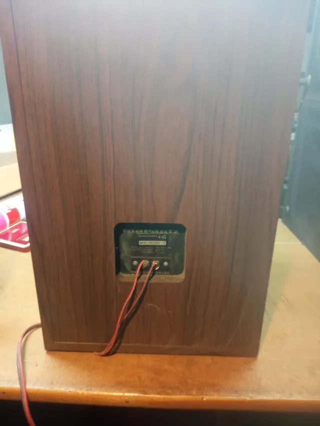 Altavoces Marantz Marrones y Negros vintage